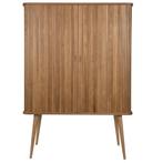 Zuiver Barbier Opbergkast - Lichtbruin - Was €1269 nu,, 100 tot 150 cm, Zo goed als nieuw, Zuiver, Barbier