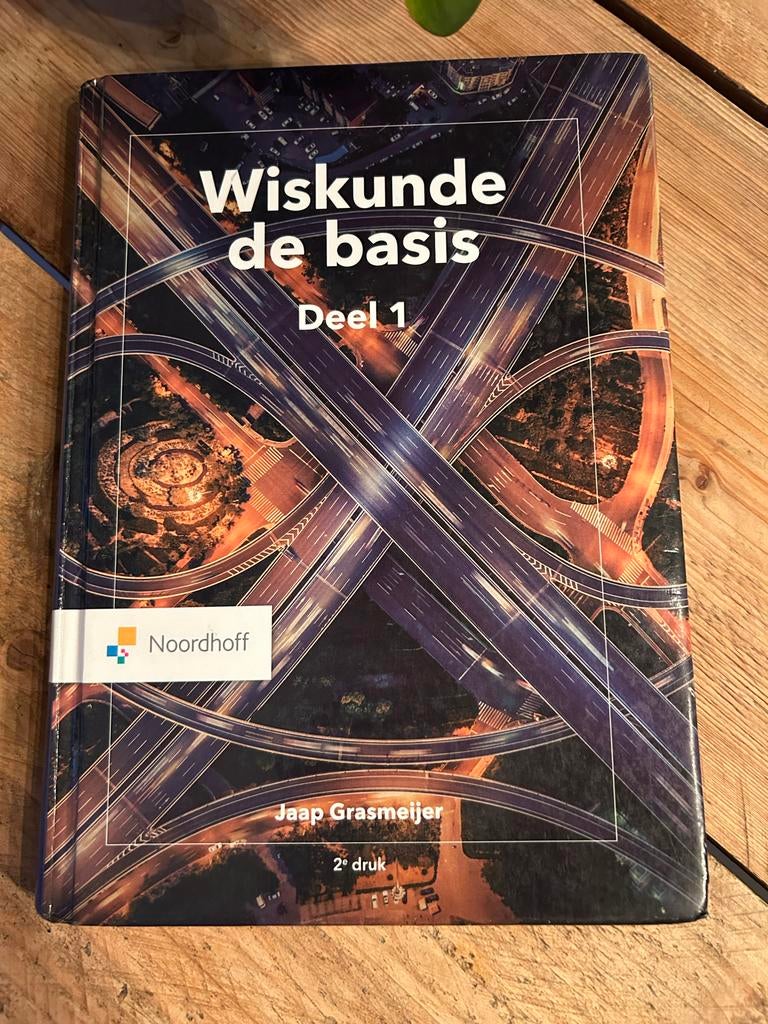Wiskunde de basis deel 1 - Jaap Grasmeijer, Boeken, Ophalen of Verzenden, Zo goed als nieuw, Niet van toepassing