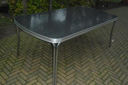 Bel Air Amerikaanse diner tafel TO-28 fifties sixties retro, Huis en Inrichting, Tafels | Eettafels, Zo goed als nieuw, Vijf personen of meer