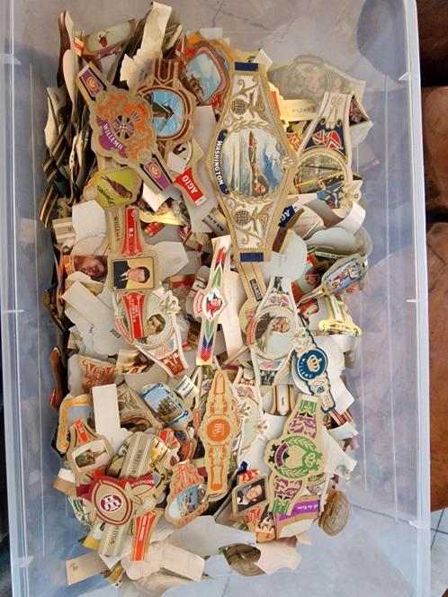 Vintage Sigarenbandjes Verzameling, Verzamelen, Overige Verzamelen, Gebruikt, Ophalen of Verzenden