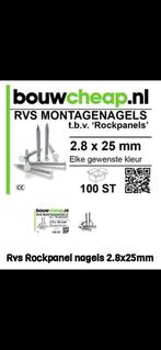 Rockpanelschroeven A4 maten 4.5x25-35-50mm Bouwcheap ., Ophalen of Verzenden, Nieuw