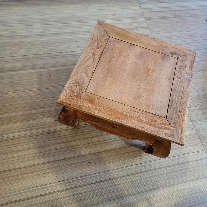 Vintage Teak Oriental Salontafel, Antiek en Kunst, Antiek | Meubels | Tafels, Ophalen