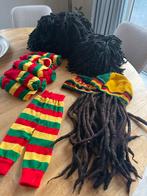 Afrikaanse beenwarmers, rasta pruiken en dreadlock pruiken, Kleding | Dames, Ophalen of Verzenden, Nieuw, Carnaval, Accessoires