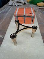 Stoff en Nagel concept  kandelaar, Antiek en Kunst, Antiek | Kandelaars, Ophalen of Verzenden, Overige materialen