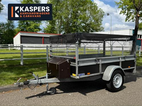 Saris bakwagen 255x133 1350kg geremd + loofrekken Z.G.A.N, Doe-het-zelf en Verbouw, Steigers, Nieuw, Rolsteiger of Kamersteiger