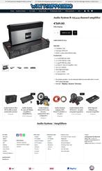 Audio System R-125.4 4 kanaals versterker 4 x 220W RMS, Auto diversen, Autospeakers, Info@optimount.nl, Nieuw, Ophalen of Verzenden