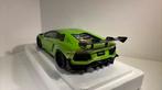 Lamborghini Aventador LB-WORKS green autoart 1.18, Ophalen of Verzenden, Autoart, A, A
