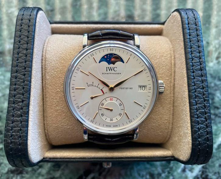 IWC Portofino Polshorloge, Sieraden, Tassen en Uiterlijk, Horloges | Heren, Zo goed als nieuw, Polshorloge, Overige merken, Staal