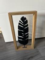 Veer in houten lijst, Huis en Inrichting, Woonaccessoires | Overige, Ophalen of Verzenden, Zo goed als nieuw
