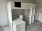 IKEA Småstad hoogslaper met bureau, Huis en Inrichting, Slaapkamer | Stapelbedden en Hoogslapers, Ophalen, Gebruikt, Eenpersoons
