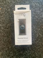 Ring Video Deurbel Bedraad - Nieuw in doos!, Huis en Inrichting, Deurbellen, Ophalen, Ingebouwde camera, Nieuw, Bedraad