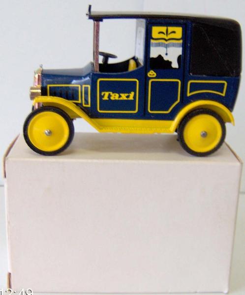 Dinky Toys 1979 United Biscuits Taxi nieuw in doos modelauto, Hobby en Vrije tijd, Modelauto's | 1:43, Nieuw, Auto, Dinky Toys
