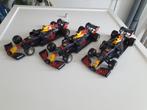 3x Red Bull F1 auto Max Verstappen 1:24 Burago RB14, 15, 16, Ophalen, Gebruikt, Formule 1