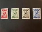 NVPH 279 280 281 282 postfris en ongestempeld, Postzegels en Munten, Postzegels | Nederland, Ophalen of Verzenden
