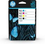 HP 963 Origineel inktcartridge Zwart, Cyaan, Magenta & Geel, Verzenden, Nieuw, Cartridge, HP