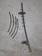 Stalen kapstok met beugels., Gebruikt, Metaal, 150 tot 200 cm, Ophalen