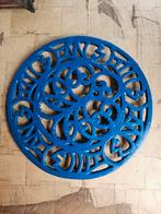 Antiek brocante vintage onderzetter, Ophalen of Verzenden