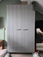 Kledingkast grenen hout van woood + opbergbox van woood, Huis en Inrichting, Ophalen, 100 tot 150 cm, Zo goed als nieuw, 150 tot 200 cm