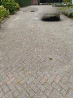 Gratis - Betonklinkers circa 110 m2, Tuin en Terras, Tegels en Klinkers, Ophalen, Gebruikt, Beton, Klinkers