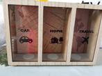 Houten spaarkaartje tierelier en bois., Ophalen of Verzenden