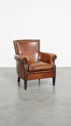 Mooie sierlijke schapenleren armchair met een luxe afwerking, Huis en Inrichting, Fauteuils, Ophalen, Gebruikt, ., Klassiek
