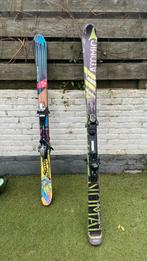 Fisher en atomic twin tips skis, Sport en Fitness, Ski's, Zo goed als nieuw, Atomic, Ophalen