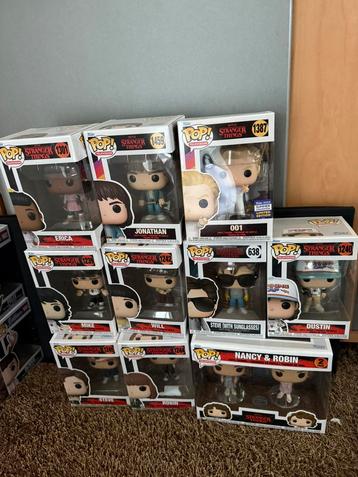 stranger things funko pop s beschikbaar voor biedingen