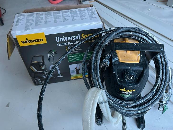 Wagner Control Pro 250R Airless Verfspuit, Doe-het-zelf en Verbouw, Overige Doe-het-zelf en Verbouw, Gebruikt, Ophalen of Verzenden