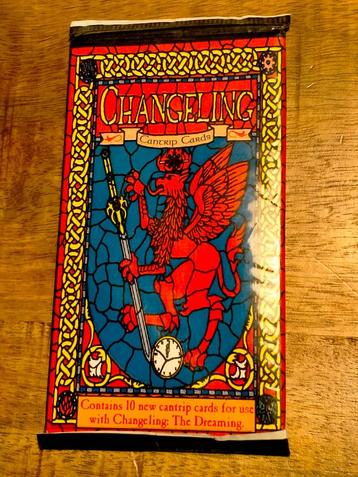 Changeling the Dreaming cantrip cards kaartjes set card RARE beschikbaar voor biedingen