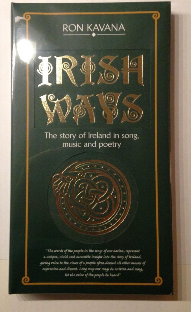 Ron Kavana - Irish Ways, The Story Of Ireland (4CD Longbox), Cd's en Dvd's, Cd's | Pop, Nieuw in verpakking, Boxset, Ophalen of Verzenden