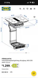 Intrductiekookplaat / geinteg afzuigkap ikea, Witgoed en Apparatuur, Fornuizen, Minder dan 85 cm, Nieuw, Vrijstaand, Elektrisch