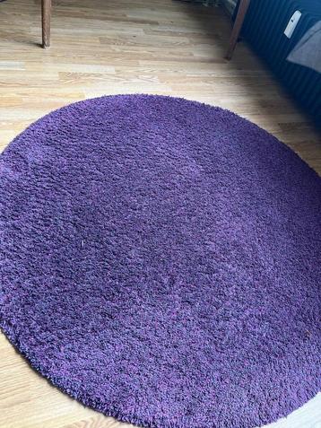 Ikea Ådum Paars Vloerkleed - 130 cm beschikbaar voor biedingen