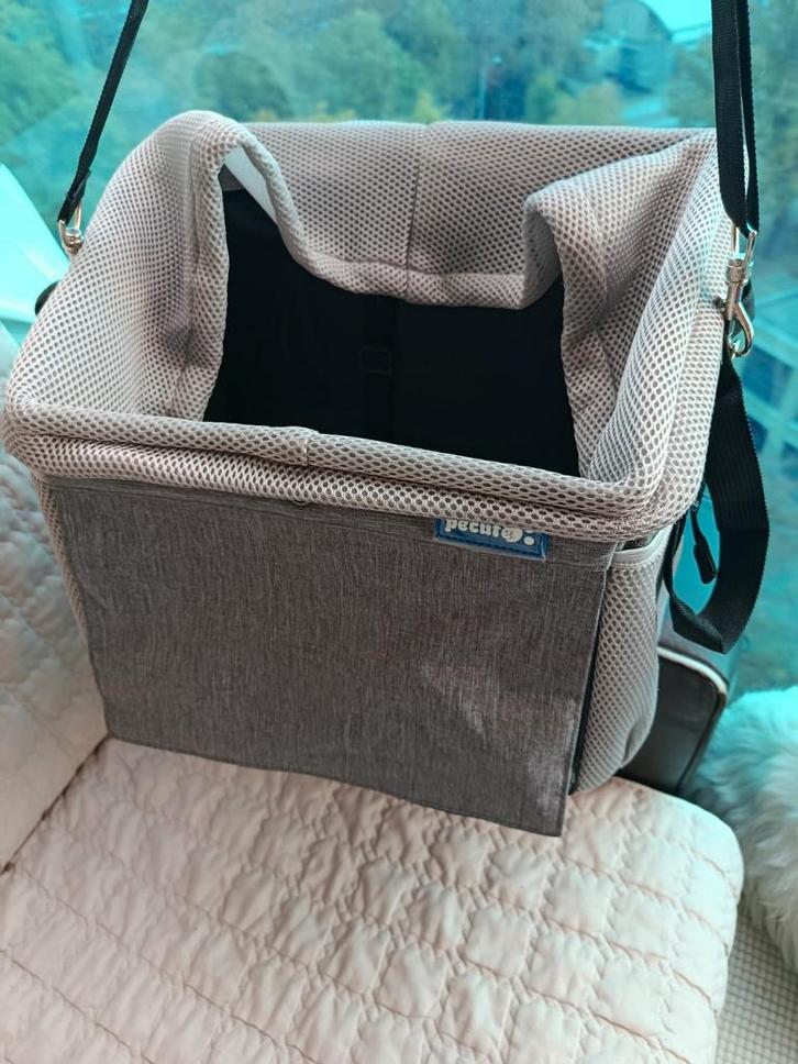 Dieren rugzak luxe  grijs, Dieren en Toebehoren, Honden-accessoires, Ophalen of Verzenden