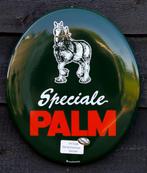 Palm Bier emaille reclame bord (FH7038), Verzamelen, Ophalen of Verzenden, Gebruikt, Reclamebord, Plaat of Schild, Palm