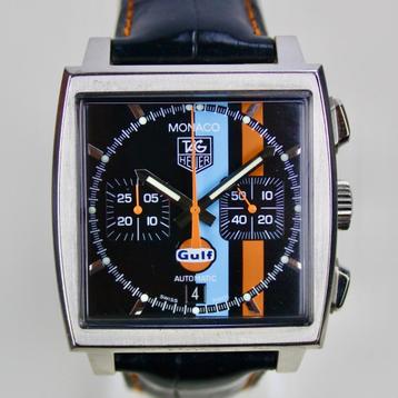 Tag Heuer Monaco - CW211A - GULF Edition  beschikbaar voor biedingen