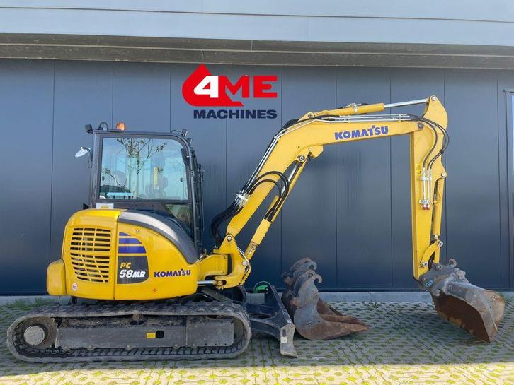 Komatsu PC58MR-5EO (demo / 1.075h) 2023, Zakelijke goederen, Machines en Bouw | Kranen en Graafmachines, Graafmachine