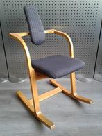 1x Stokke (Variér) Actulum (Zilver/Grijs), Zeer Goed!, Huis en Inrichting, Stoelen, Gebruikt, Metaal, Ophalen of Verzenden, Variér
