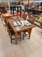 Landelijke eethoek met 4 stoelen, Ophalen