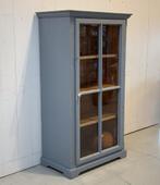 Kast, Blauwe kast, Vintage kast, Houten kast, Opberger, Ophalen of Verzenden