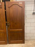 Hardhouten binnendeuren met klink!  €100 per stuk, Doe-het-zelf en Verbouw, Deuren en Horren, Ophalen, Gebruikt, 80 tot 100 cm
