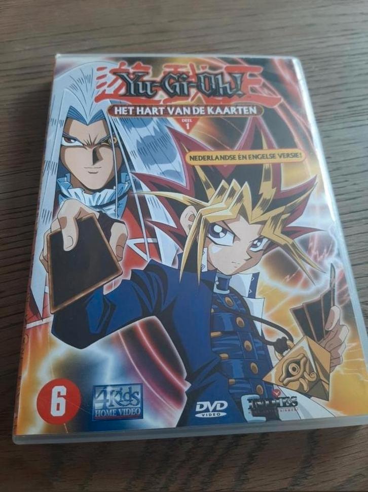 Yu-gi-oh dvd deel 1. Het hart van de kaarten., Cd's en Dvd's, Dvd's | Tekenfilms en Animatie, Zo goed als nieuw, Anime (Japans)