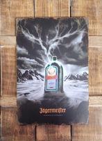 Jagermeister bliksem fles reclamebord van metaal wandbord, Verzamelen, Merken en Reclamevoorwerpen, Reclamebord, Info@deconoord.nl