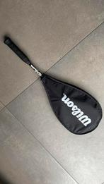 Wilson hyper hamer racket  met balletjes, Sport en Fitness, Squash, Verzenden, Zo goed als nieuw