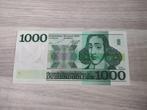 Vrijwel UNC biljet 1000 gulden Spinoza, 1972, Postzegels en Munten, Bankbiljetten | Nederland, Ophalen of Verzenden, 1000 gulden