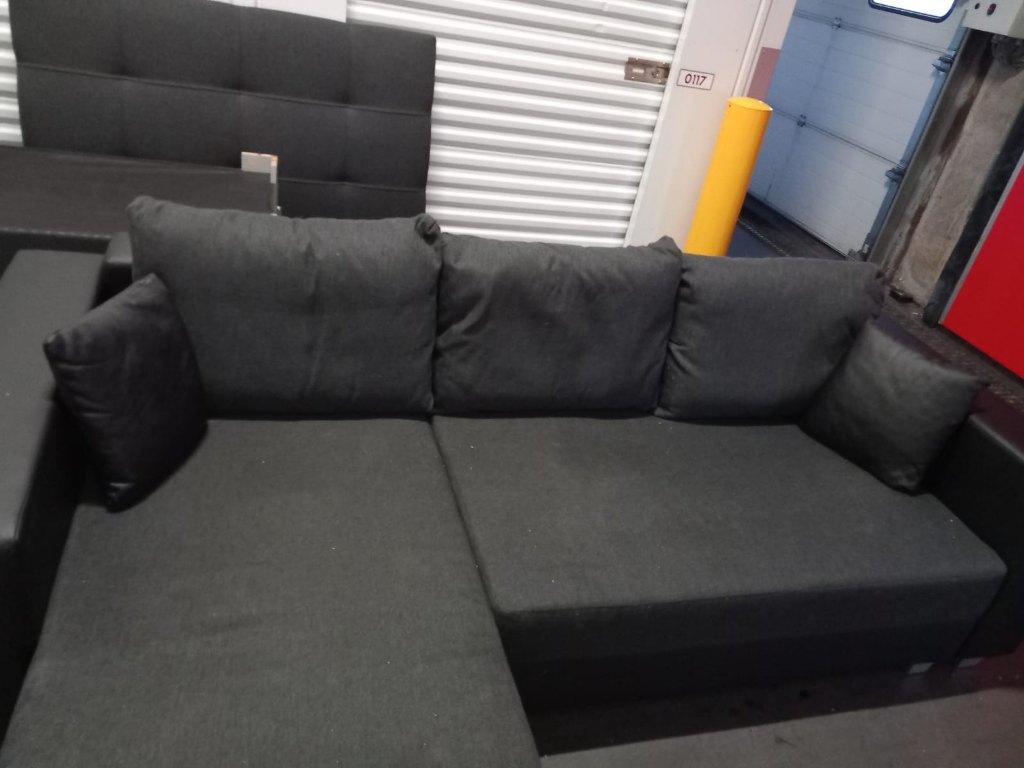 Hoekbank Dublin II (met slaapfunctie) De nieuwe prijs €1000, Ophalen, Leer