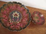 2 vintage Handmade koperen schaal 12 cm 19 cm Israël ook p s, Antiek en Kunst, Antiek | Koper en Brons, Ophalen of Verzenden, Koper