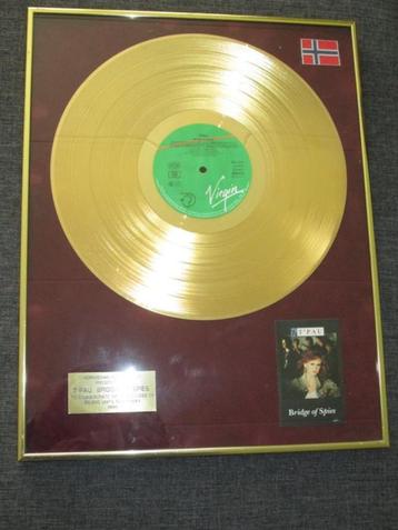 Gold Record Award presented to T'Pau"Bridge of Spies" Norway beschikbaar voor biedingen