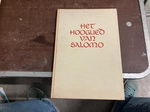 Hooglied van Salomo kalligrafie calligrafie Joh. Enschedé, Antiek en Kunst, Antiek | Boeken en Bijbels, Ophalen