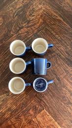 Le Creuset mokken, Huis en Inrichting, Keuken | Servies, Ophalen of Verzenden, Zo goed als nieuw, Effen, Kop(pen) en/of Schotel(s)