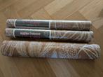 Behang karwei chaya brown, Ophalen of Verzenden, Minder dan 10 m²